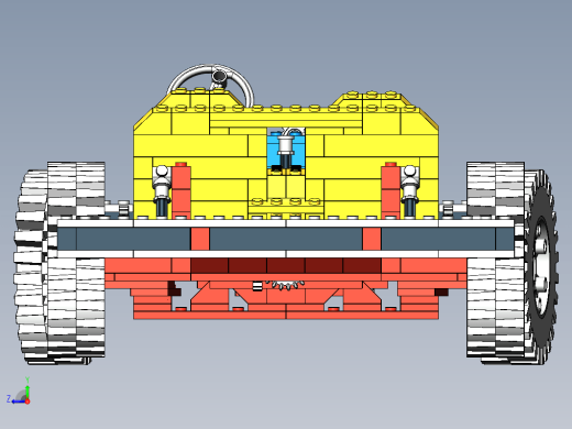 Lego 853汽车底盘拼装玩具缩略图
