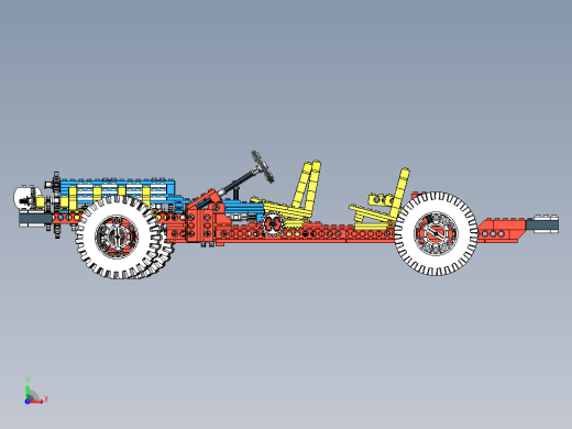 Lego 853汽车底盘拼装玩具缩略图