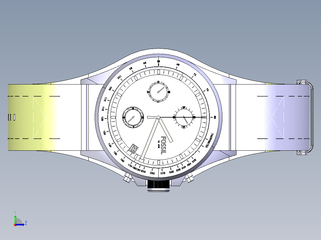 Fossil Ch2599腕表手表