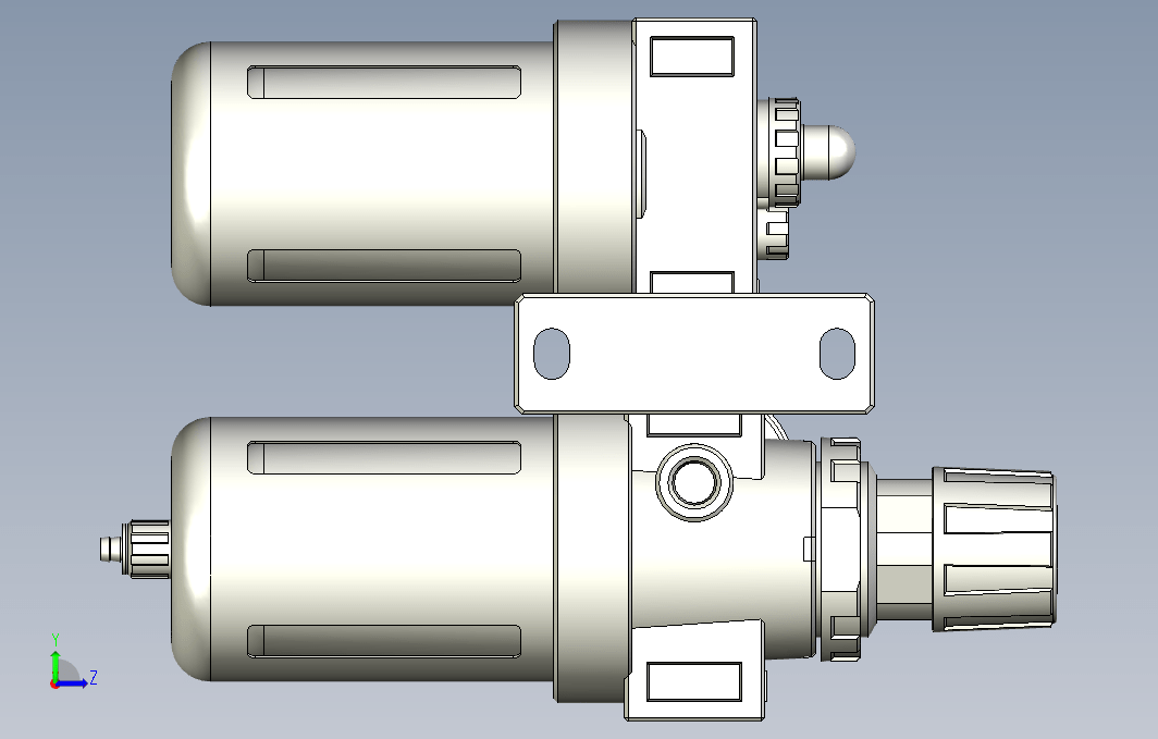 气源处理元件三点式组合3D-CFC-400-S-F1系列