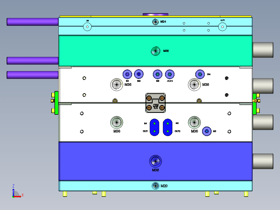 平板电脑外壳内置件注塑模具设计