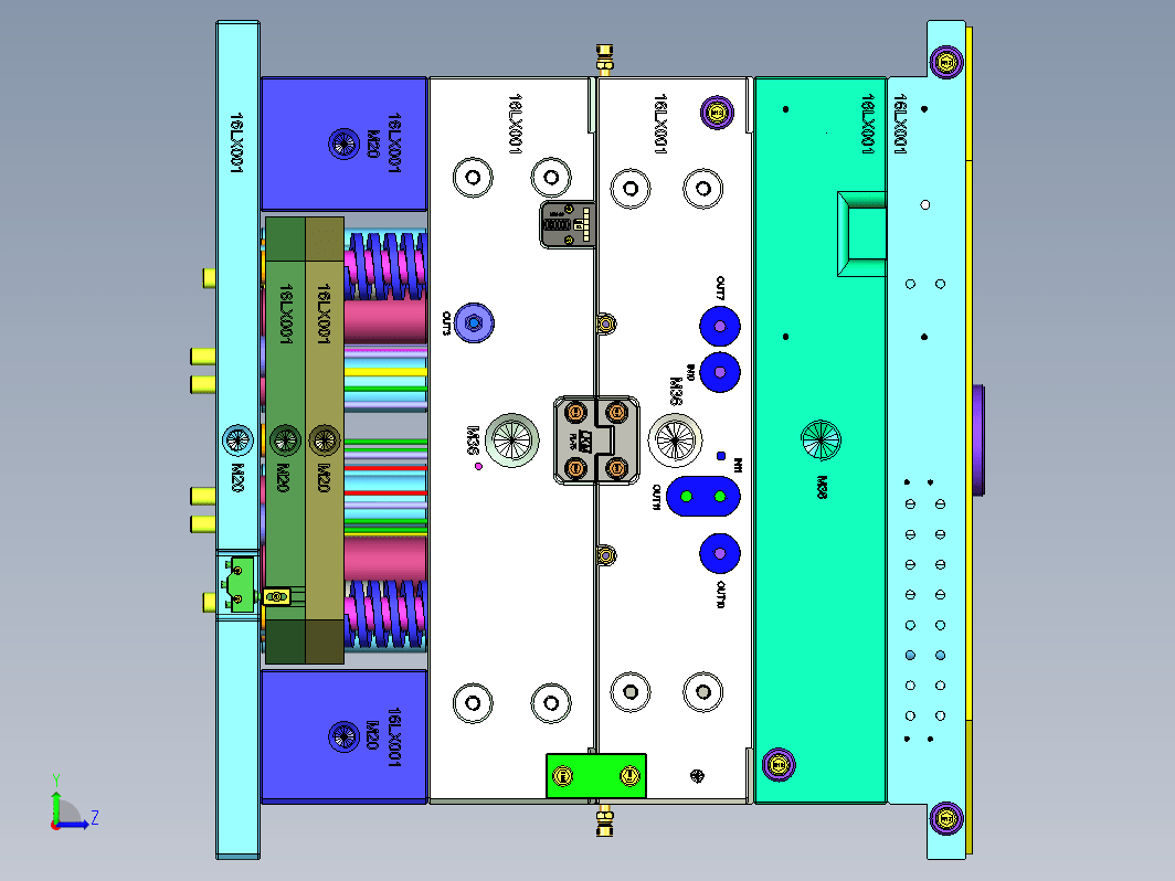 平板电脑外壳内置件注塑模具设计