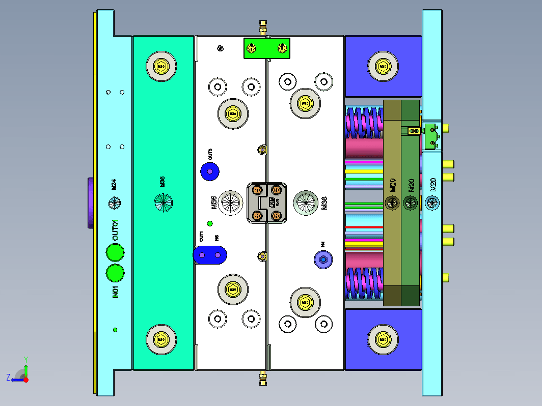 平板电脑外壳内置件注塑模具设计