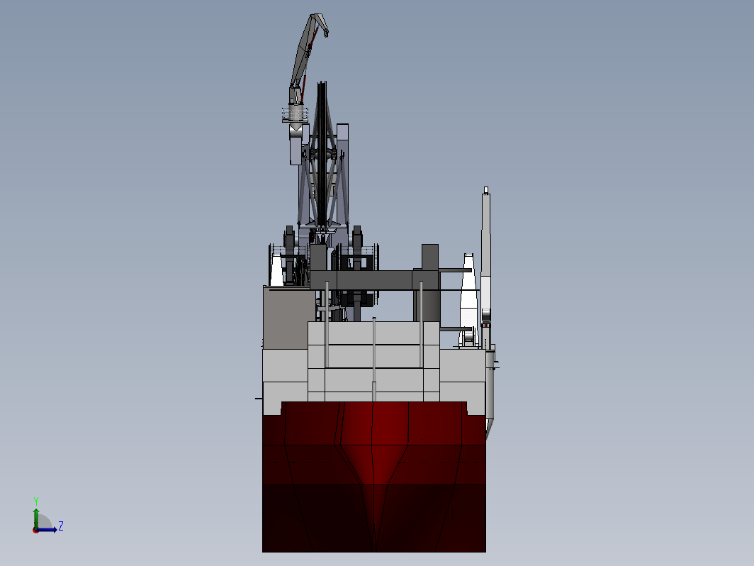 工程船舶模型