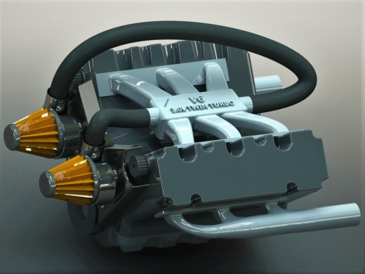 v6缸内燃机缩略图