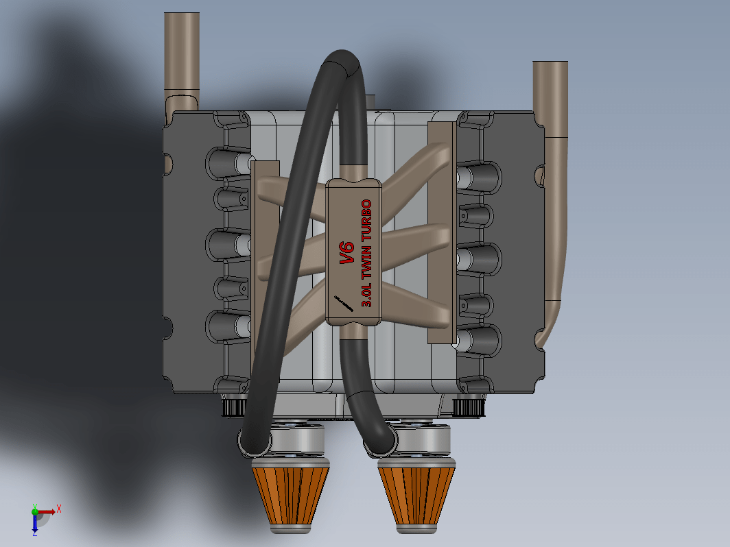 v6缸内燃机