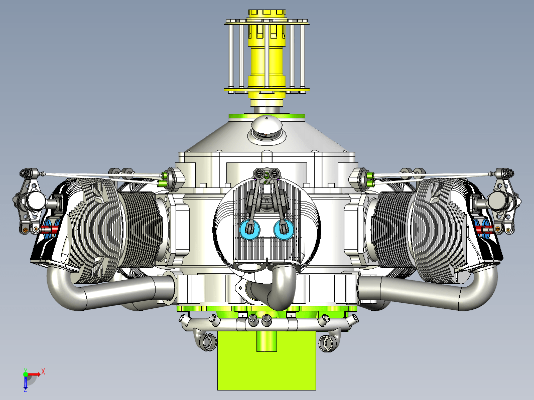 M-11L五缸星型发动机