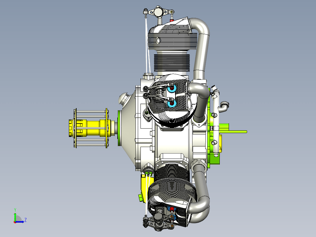 M-11L五缸星型发动机