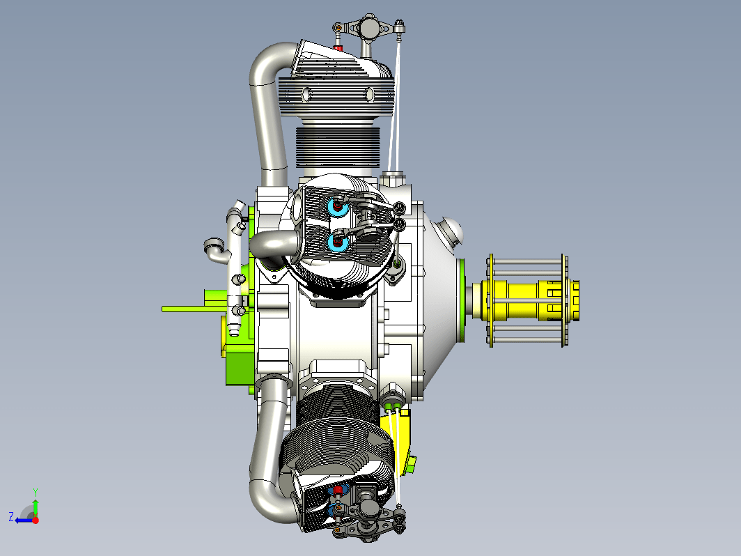 M-11L五缸星型发动机