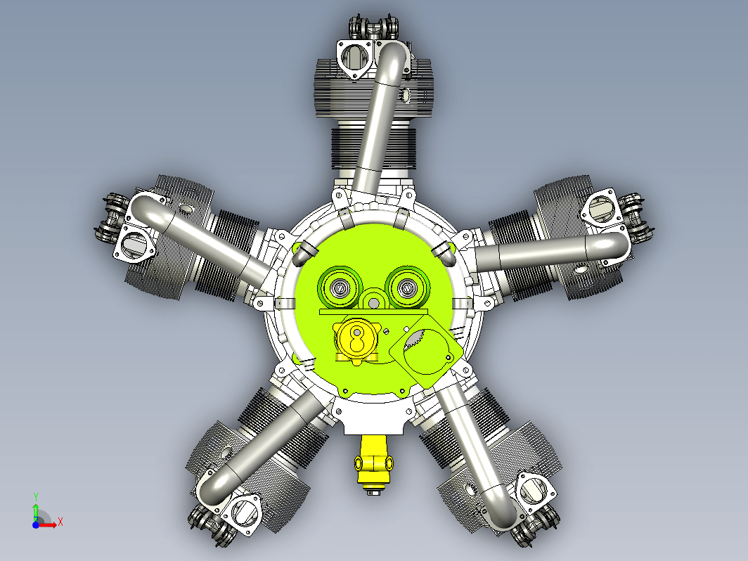 M-11L五缸星型发动机