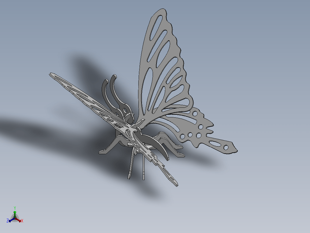 全网最强蝴蝶设计模型系列 (30)