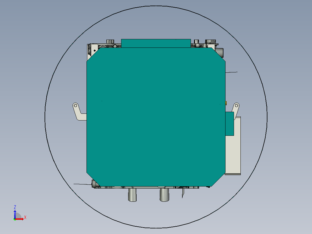 1360汽车发动机加工夹具PROE设计