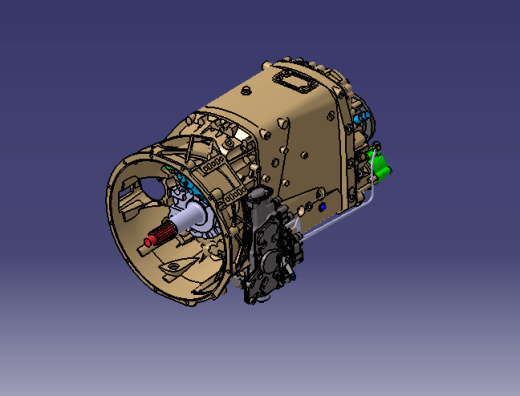 gear box ZF16S151手动挡变速箱
