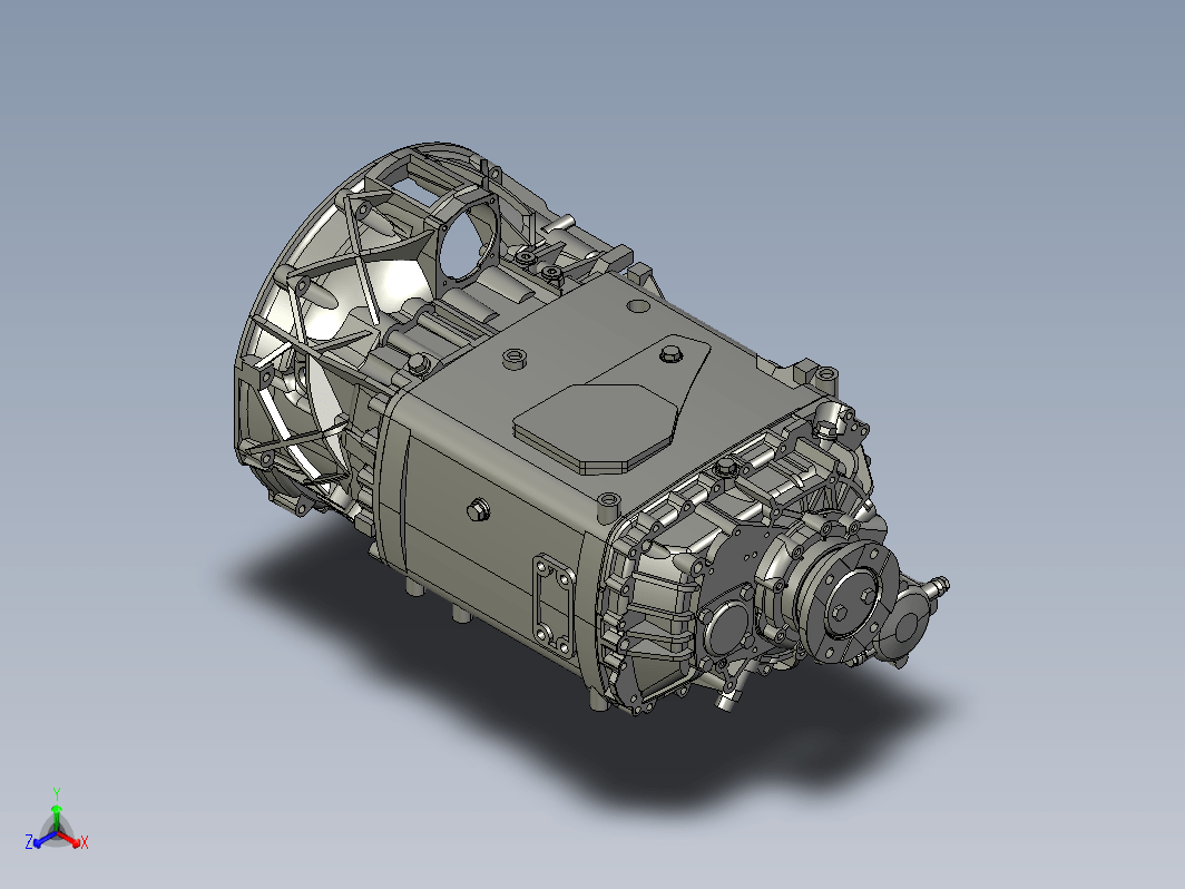 gear box ZF16S151手动挡变速箱