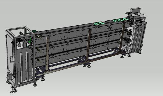 Pallet conveyor三层托盘输送机缩略图