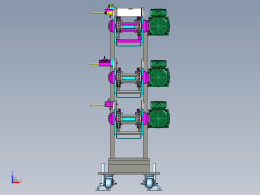 Pallet conveyor三层托盘输送机缩略图