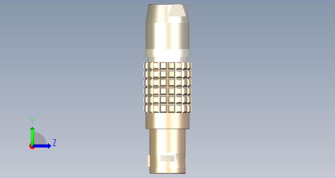 LEMO连接器FGG.1B完全细节图纸