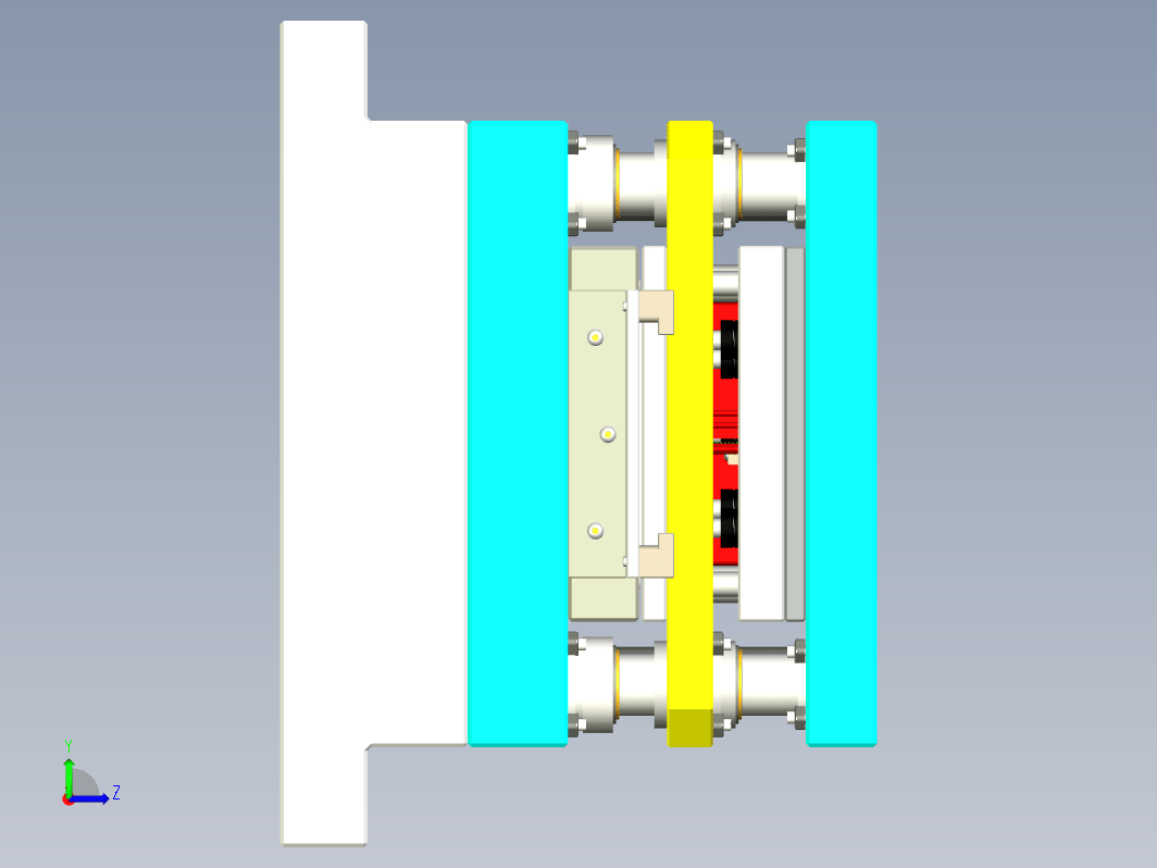 Y7294-冲压模具 prograsive dıe-full X_T