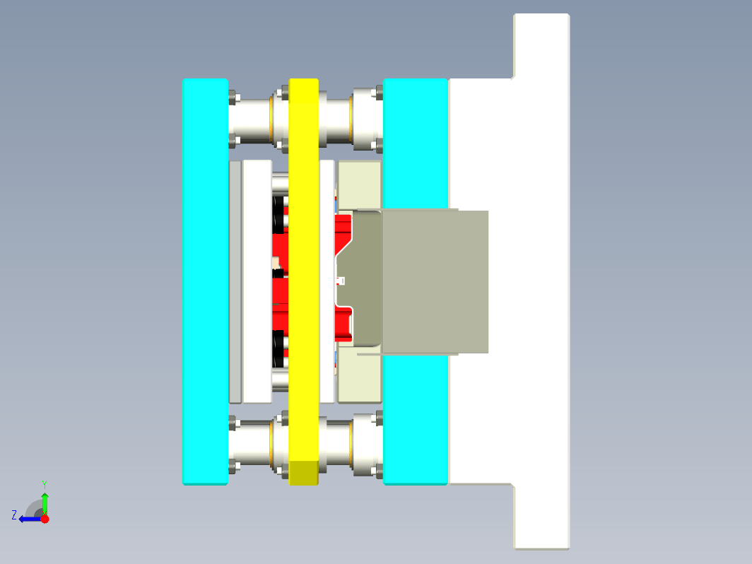 Y7294-冲压模具 prograsive dıe-full X_T