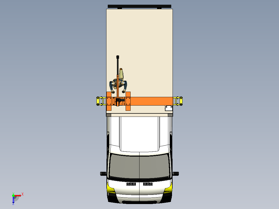 domocad3d维修拖车起重工程车