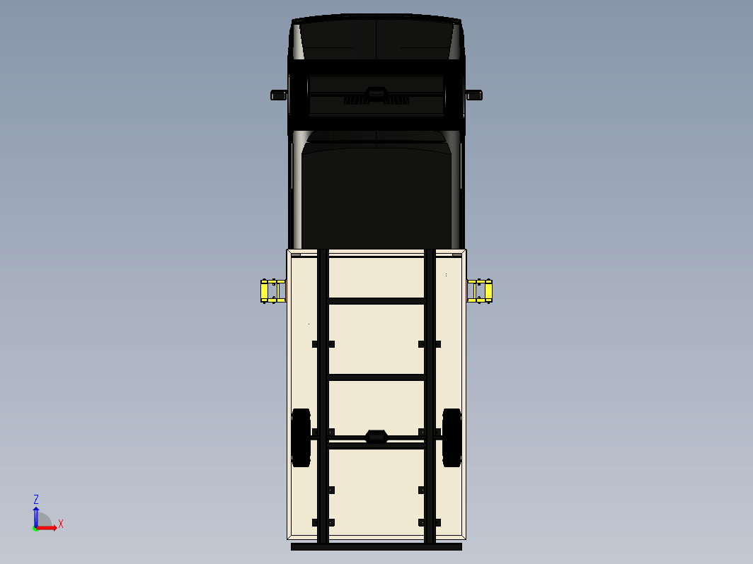 domocad3d维修拖车起重工程车