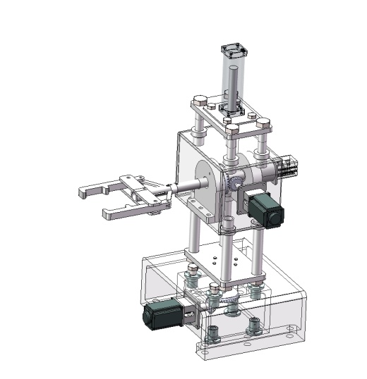 带式传送机构及机械手PLC控制设计三维SW2021带参+CAD+说明书缩略图