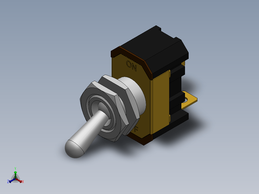 开关-stp、solidworks、igs