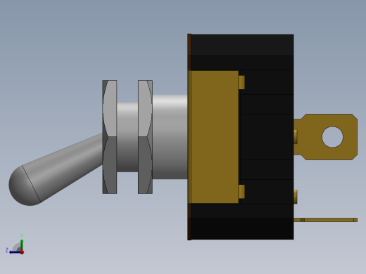 开关-stp、solidworks、igs缩略图