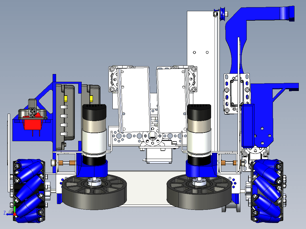 skystone 2019 9970号麦克纳姆轮机器人车