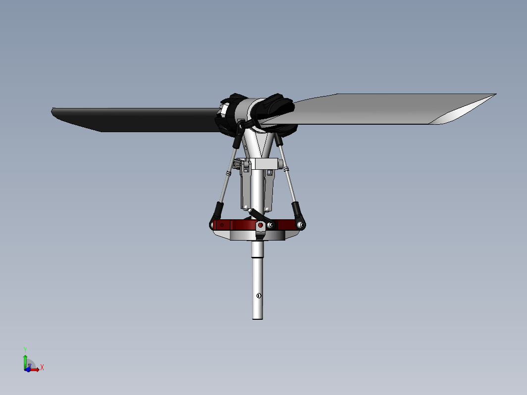 Trex 500 RC遥控直升机旋翼结构