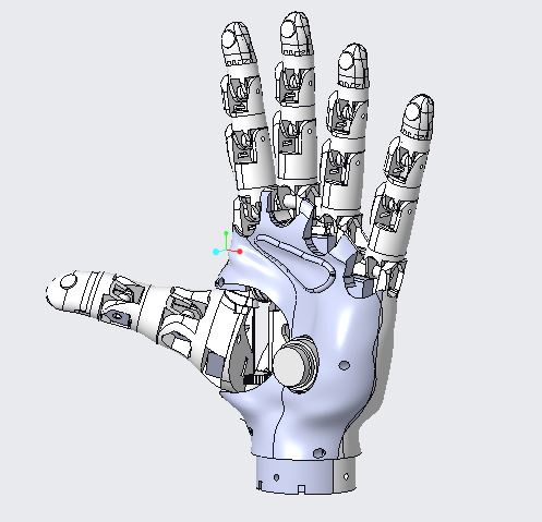 Industrial Hand工业机器人机械手掌