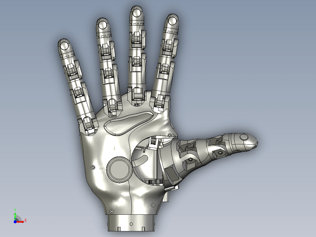 Industrial Hand工业机器人机械手掌