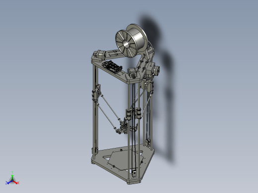 Deltabot三角3D打印机缩略图