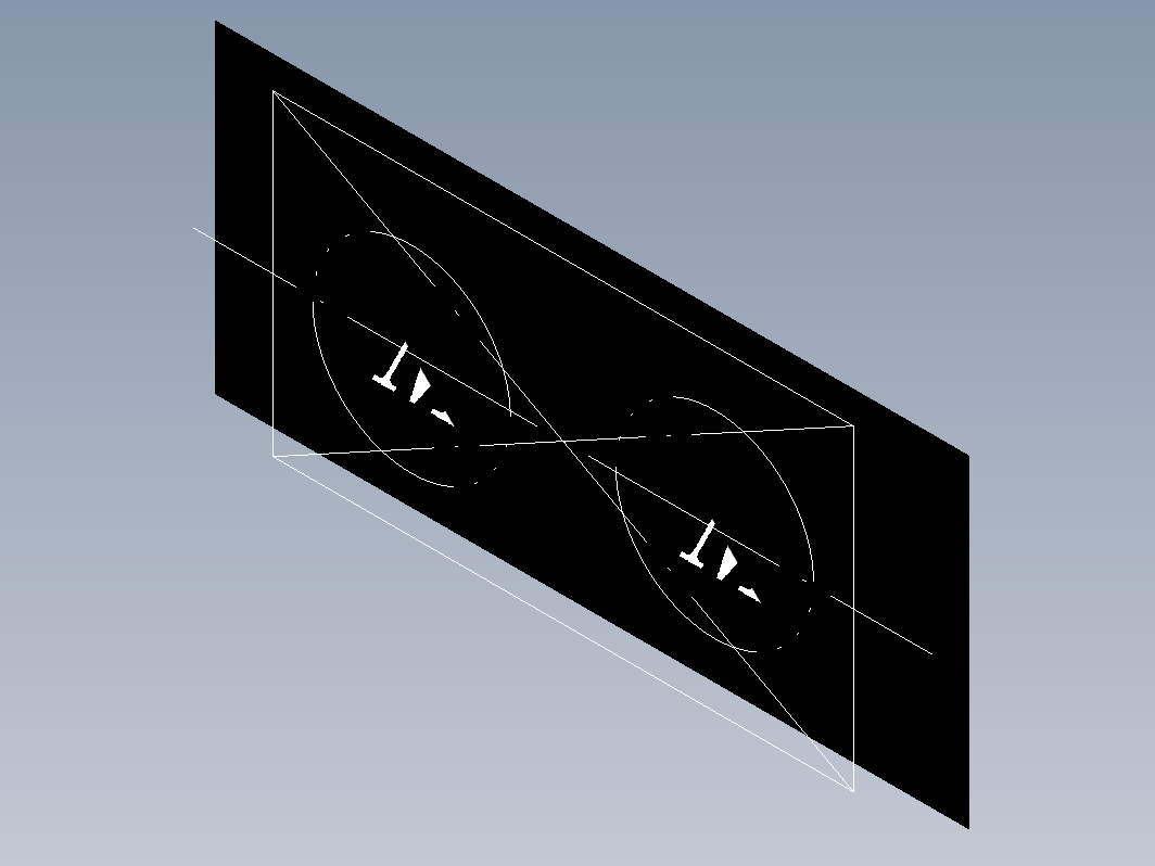 空冷器顶视图