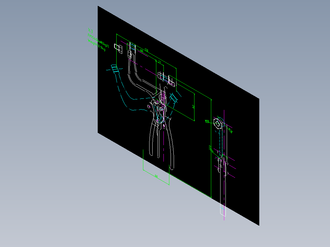 快速钳夹肘夹卡钳-X3