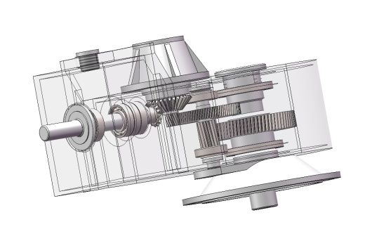减速器建模三维SW2017带参缩略图