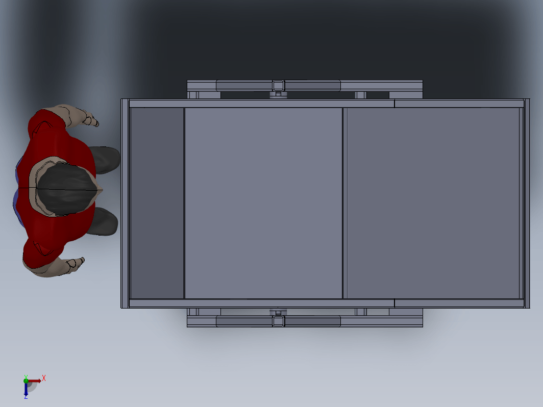 tilting斜口运输斗车3D图纸 Solidworks设计 附STEP x_t