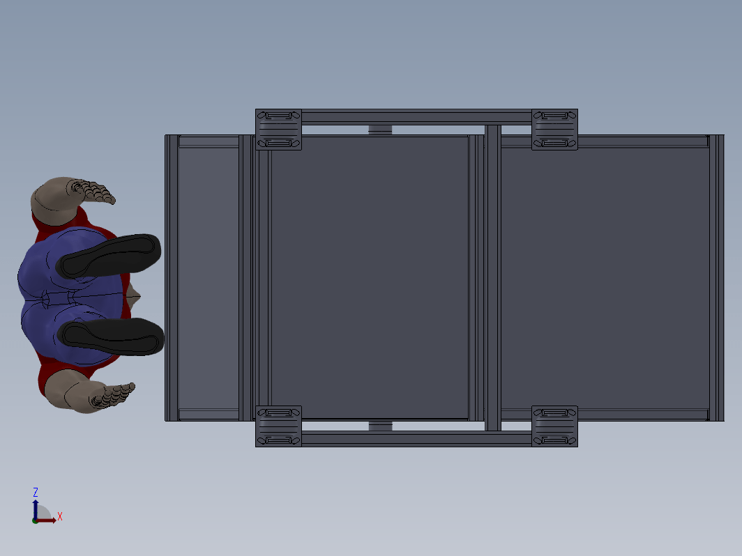 tilting斜口运输斗车3D图纸 Solidworks设计 附STEP x_t