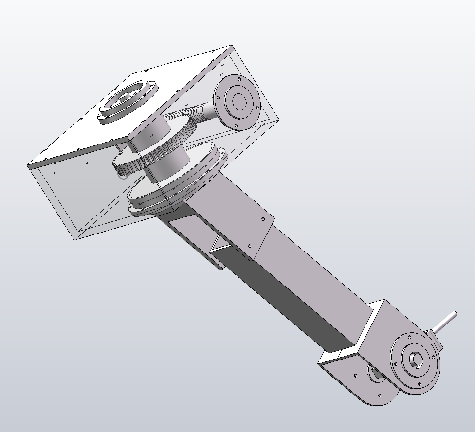 大型闸门喷砂除锈装备设计三维SW2016带参+CAD+说明书