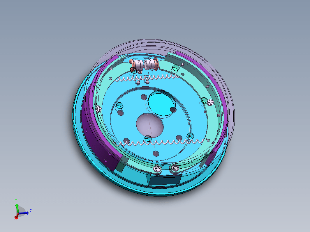 商用车鼓式制动器及其操纵机构设计三维SW2020带参+CAD+说明书