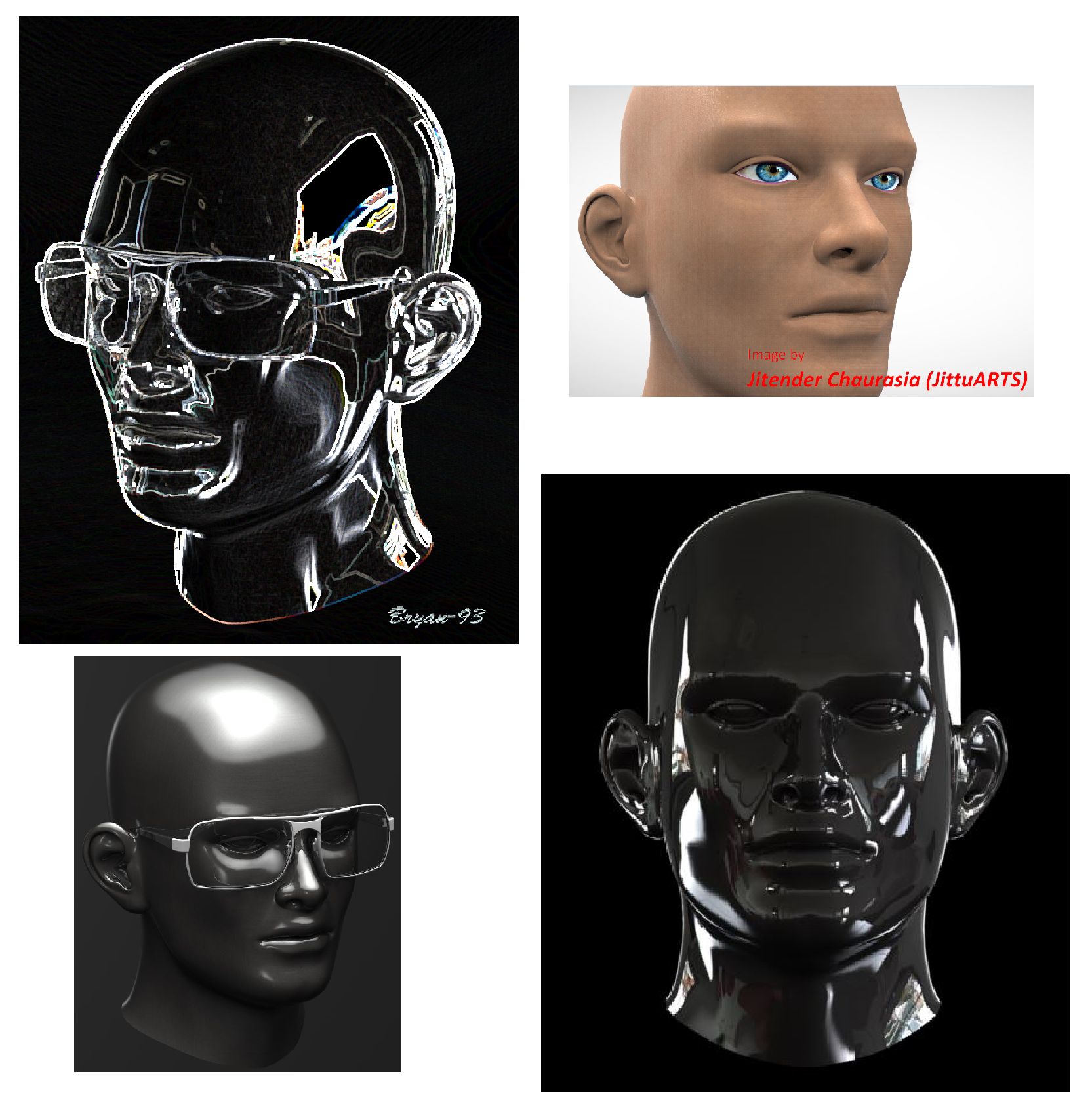 人体头部模型5