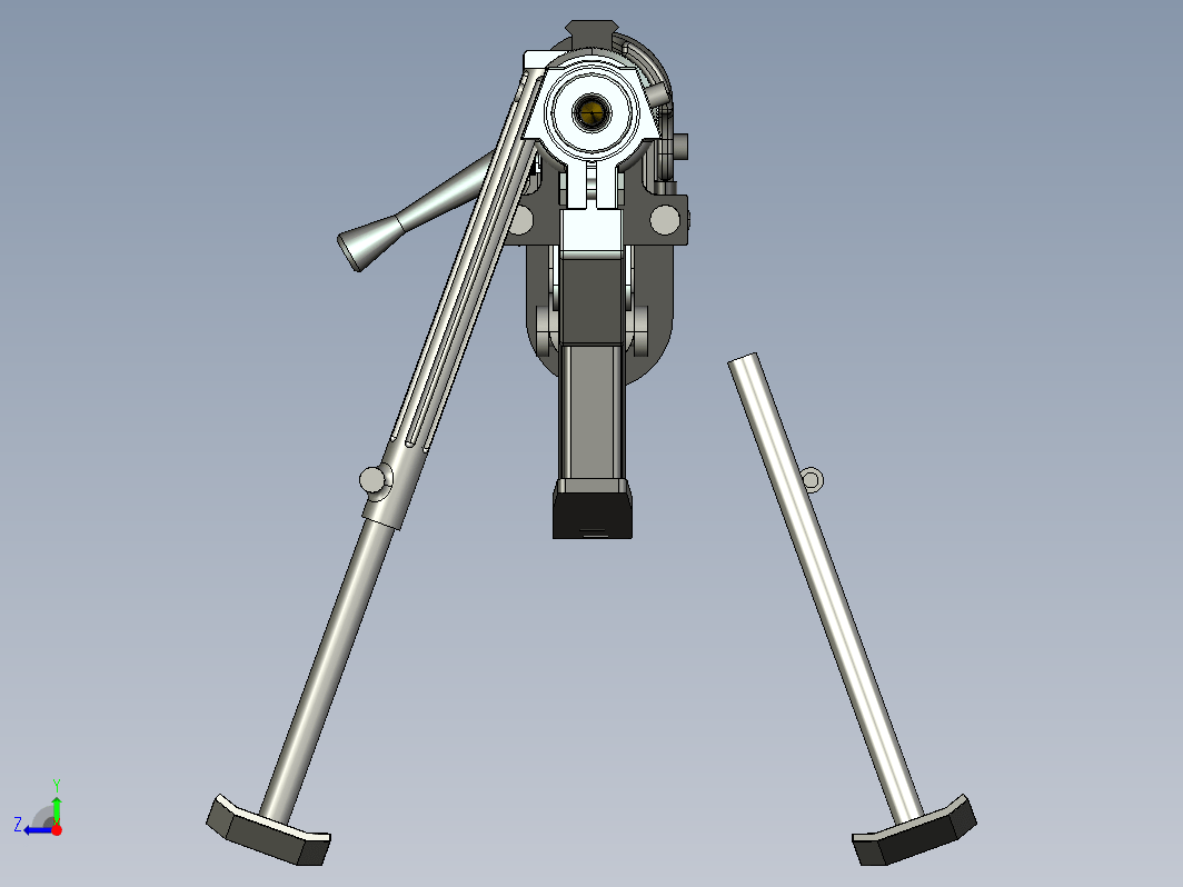 狙击枪游戏道具模型 PROE设计