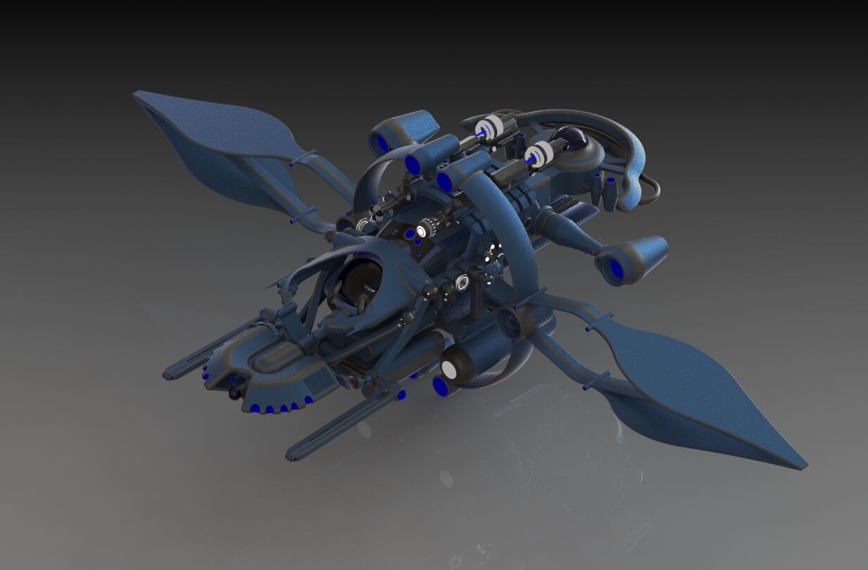 飞虫造型宇宙飞船
