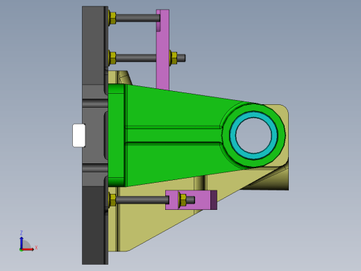 车床尾座体的机械加工工艺及镗床夹具设计三维SW2012带参+CAD+说明书缩略图