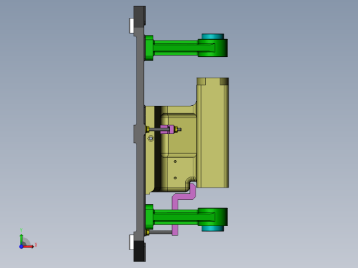 车床尾座体的机械加工工艺及镗床夹具设计三维SW2012带参+CAD+说明书缩略图