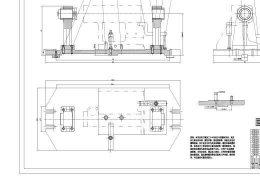 车床尾座体的机械加工工艺及镗床夹具设计三维SW2012带参+CAD+说明书缩略图