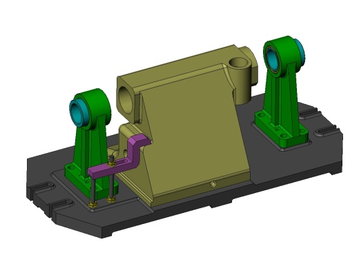 车床尾座体的机械加工工艺及镗床夹具设计三维SW2012带参+CAD+说明书缩略图