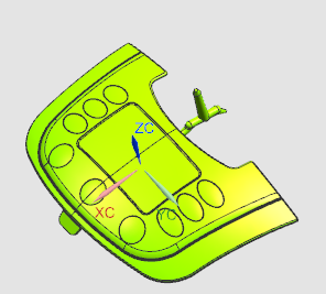 儿童玩具车引擎盖注塑模具设计缩略图