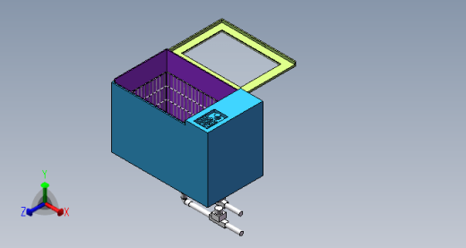 D家用超声波洗碗机结构设计JX5=三维SW2016带参+CAD+说明缩略图