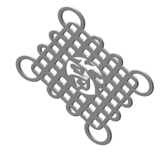 漂亮喜气的中国结平安结缩略图